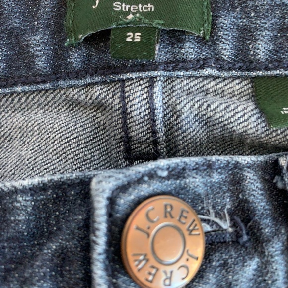 J.Crew Toothpick Jeans Sz 25 - Picture 6 of 7